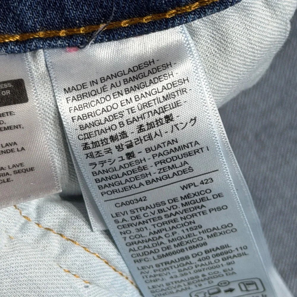 Levis 505 Regular Fit Mens Jeans 34x30 Medium Wash‎ Blue Straight Leg 00505-3172